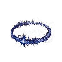 Blue Cipher Ring